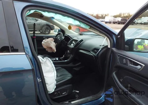 2019 Ford Edge Titanium from USA, damaged, VIN 2FMPK4K90KBB54832